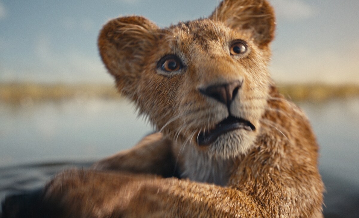 A CGI photo of a lion.