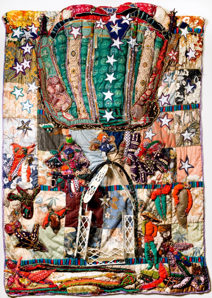 A photo of a quilt.