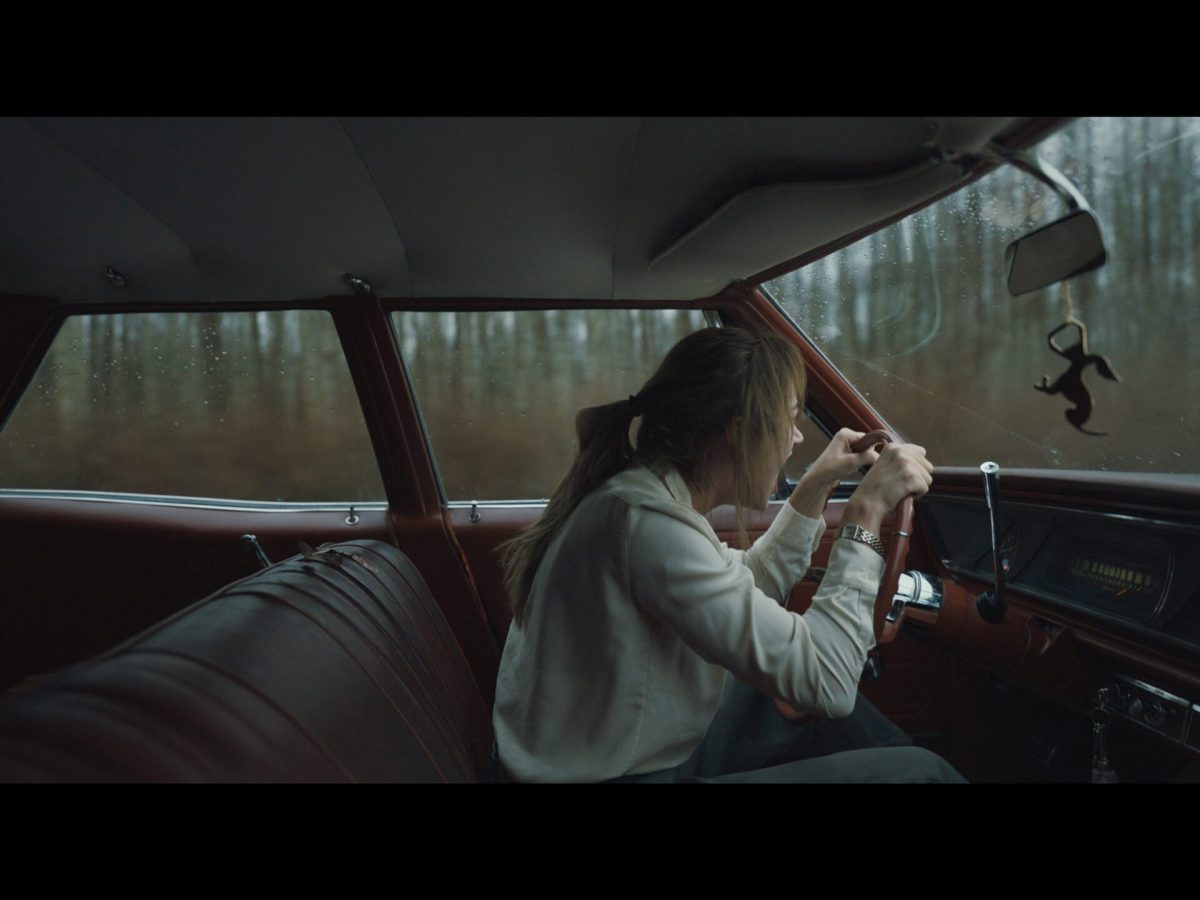Maika Monroe as Lee Harker in Osgood Perkins’ “Longlegs.” Courtesy of NEON.