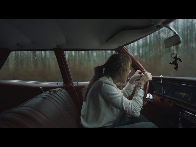 Maika Monroe as Lee Harker in Osgood Perkins’ “Longlegs.” Courtesy of NEON.