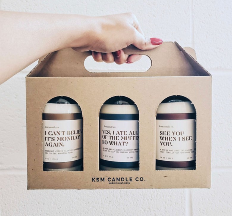 A photograph of candles.