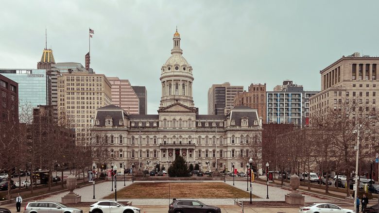 A photo of Baltimore City Hall
