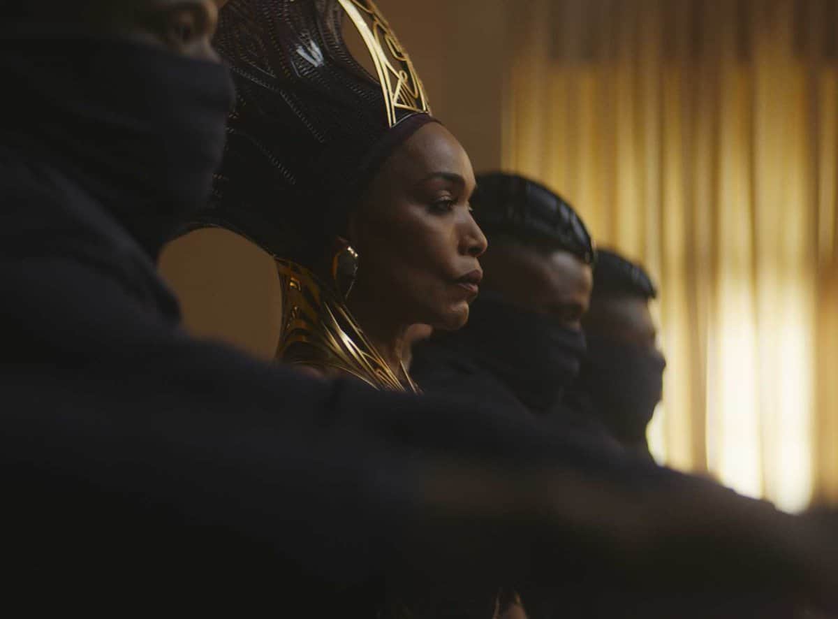Angela Bassett as Queen Ramonda in Black Panther: Wakanda Forever
