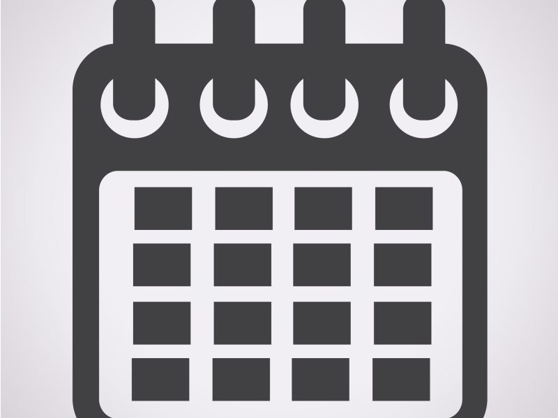 An illustration of a calendar
