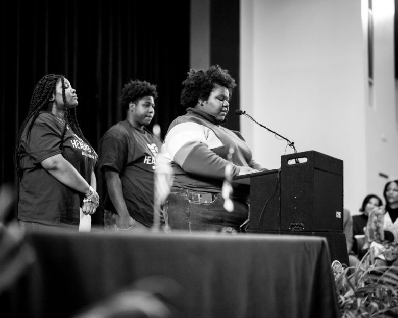Students speak at Baltimore City Council Hearing