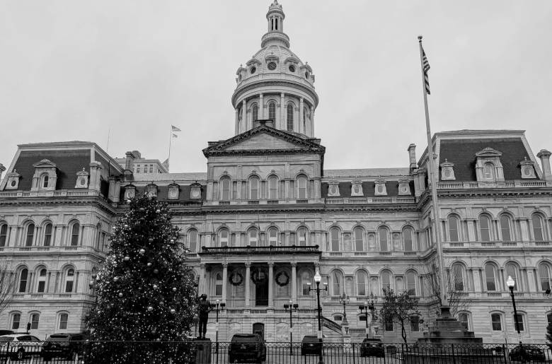 A photo of Baltimore City Hall