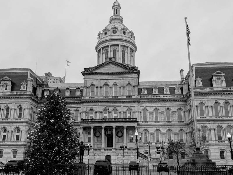 A photo of Baltimore City Hall