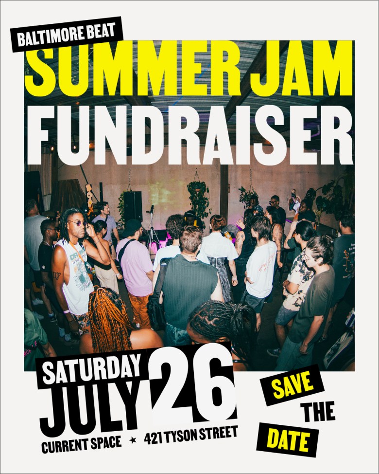 Baltimore Beat Summer Jam save the date flyer